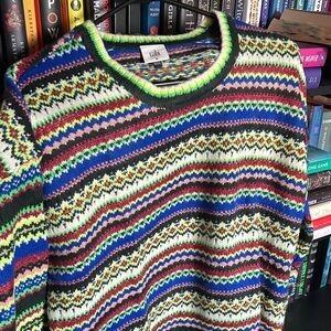 CAbi Multicolor Crewneck Sweater